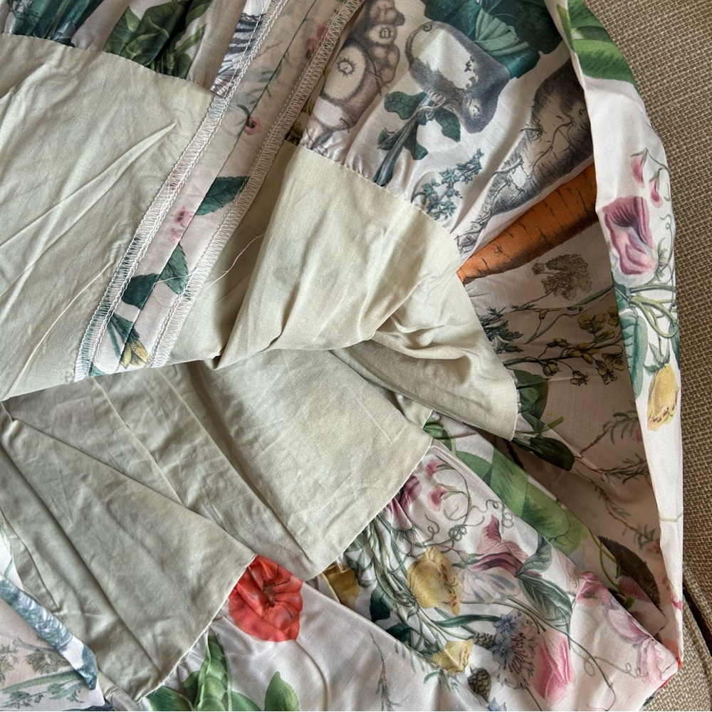 Floral Puff Sleeve Dress - Picture 11 of 13